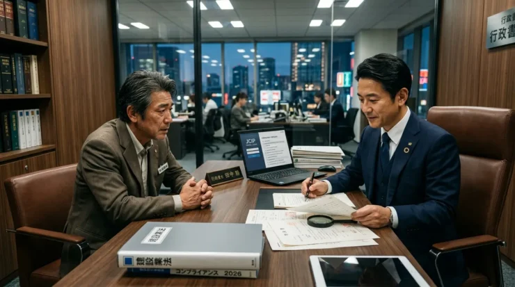 建設業許可の欠格要件該当時に会社本体の許可を死守するための役員変更届を精査する行政書士