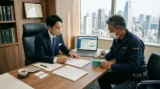 500万円未満のとび工事で一人親方が建設業許可を取得するための書類を精査する行政書士